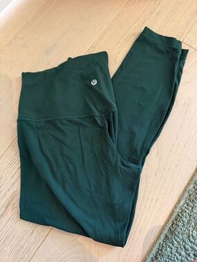 Lululemon Dark Green Leggings 8 Align